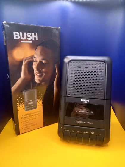Bush Portable Cassette Player/ Recorder In Box