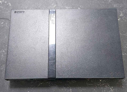 PlayStation 2 slimline console ,black,with 2 controllers