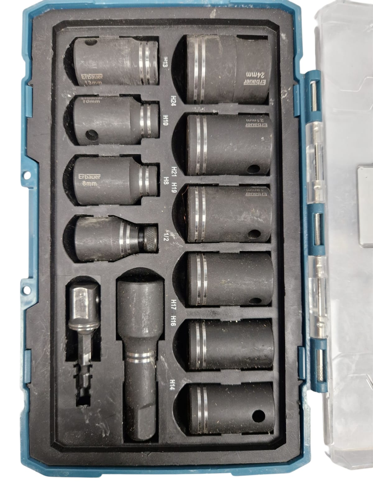 Erbauer Hex Nut & Socket Driver Bit Set