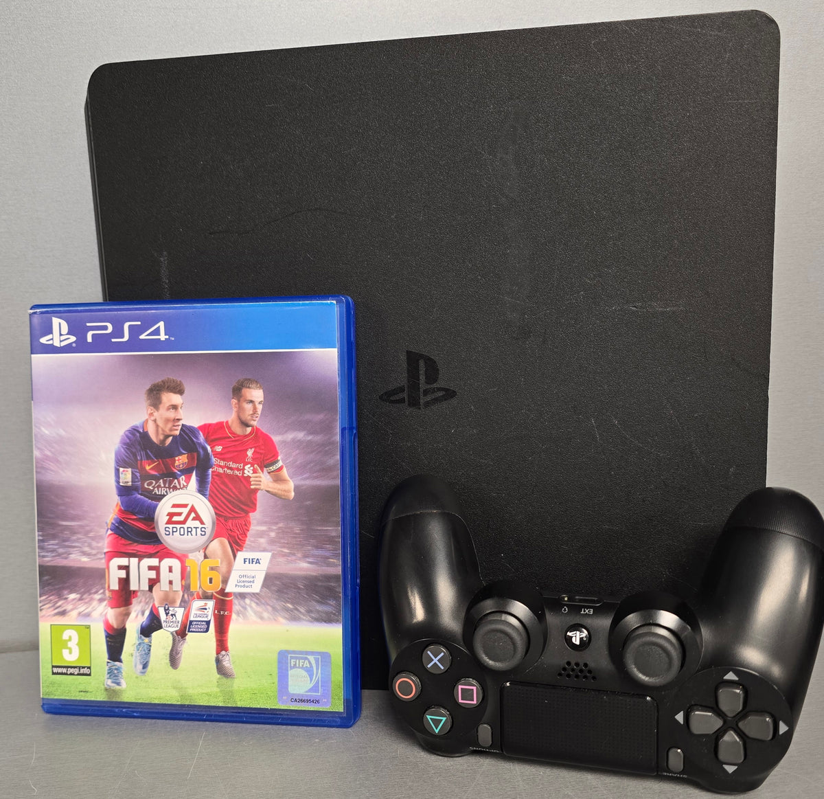 Sony PlayStation 4 Slim Console, 500GB Black (Bundle) ***Unboxed
