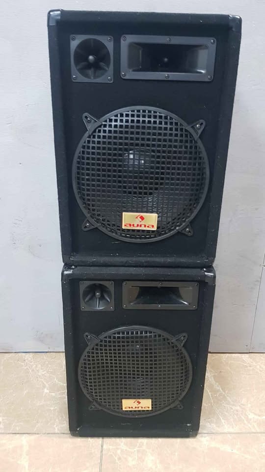 Auna Pw-1222 600w 12" 300W RMS 96db DJ Speakers multiple connection ** COLLECTION ONLY**s