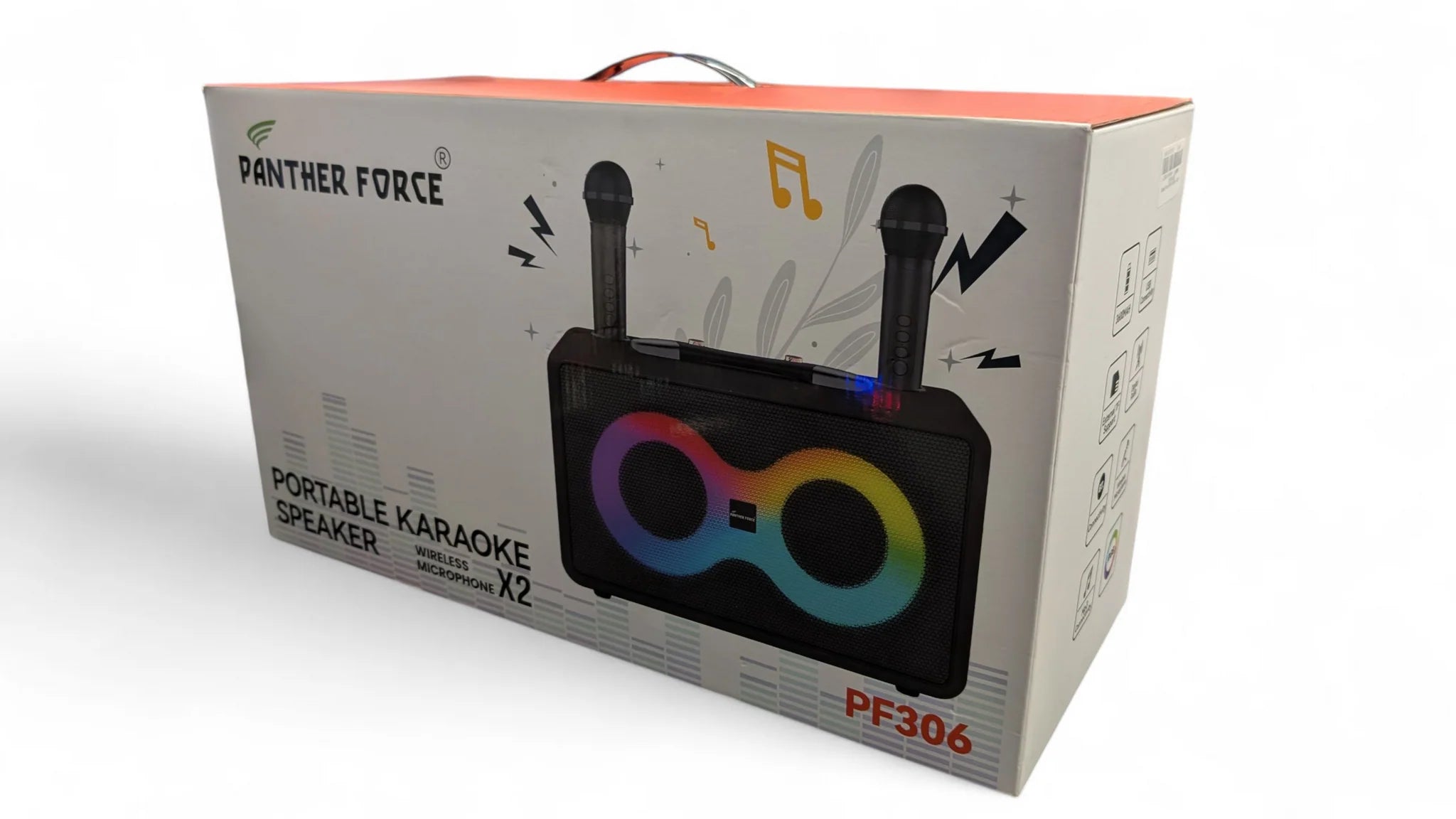 Panther Force (PF306) Portable Karaoke Speaker **Collection Only**