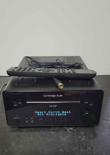 Cambridge Audio One CD-RX30 with remote and DAB aerial