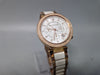 MICHEAL KORS WOMENS WATCH MK 11308, rose gold and off white