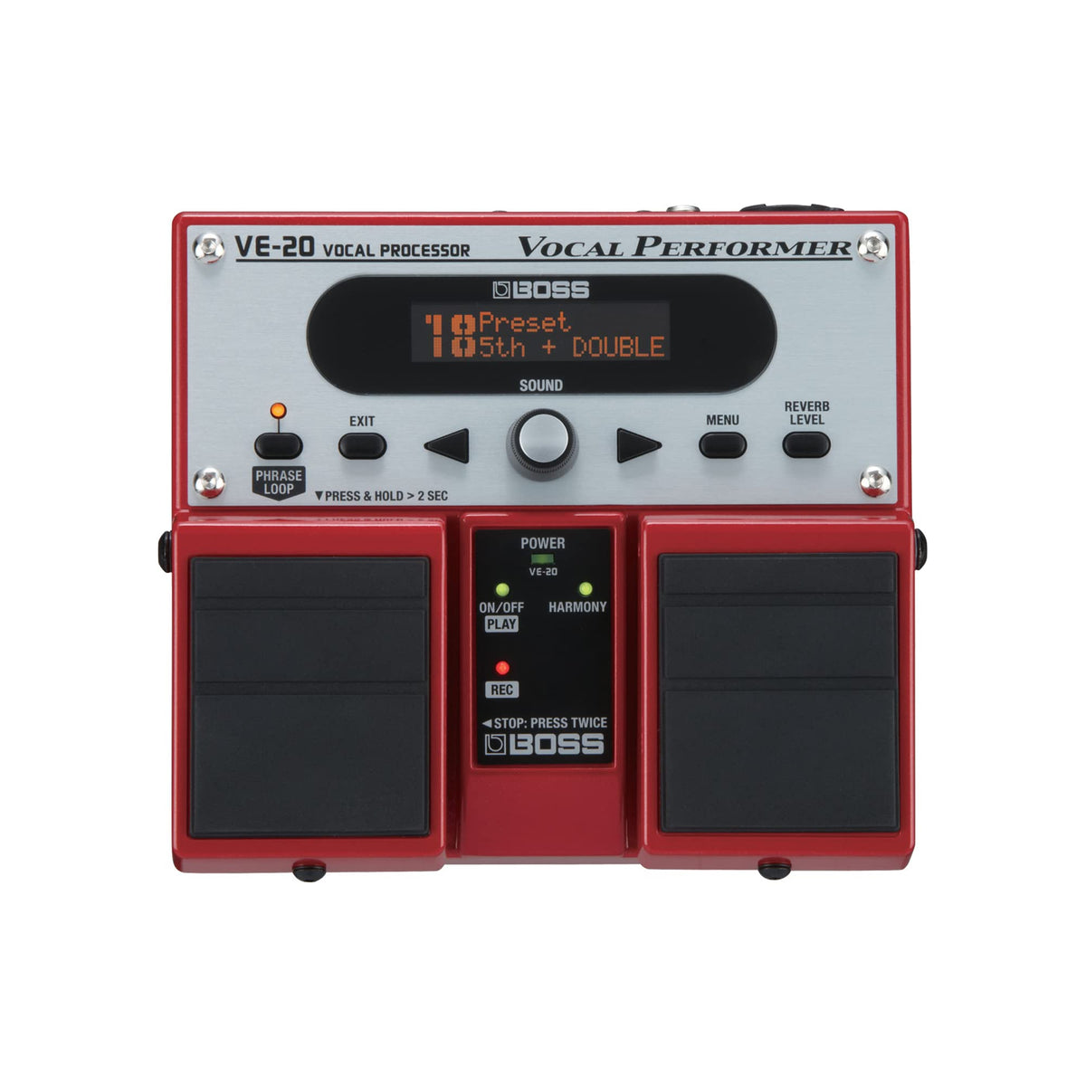 ★ BOSS VE-20 VOCAL PROCESSOR BOSS VE-20 Vocal Performer Twin Pedal | Cash Generator