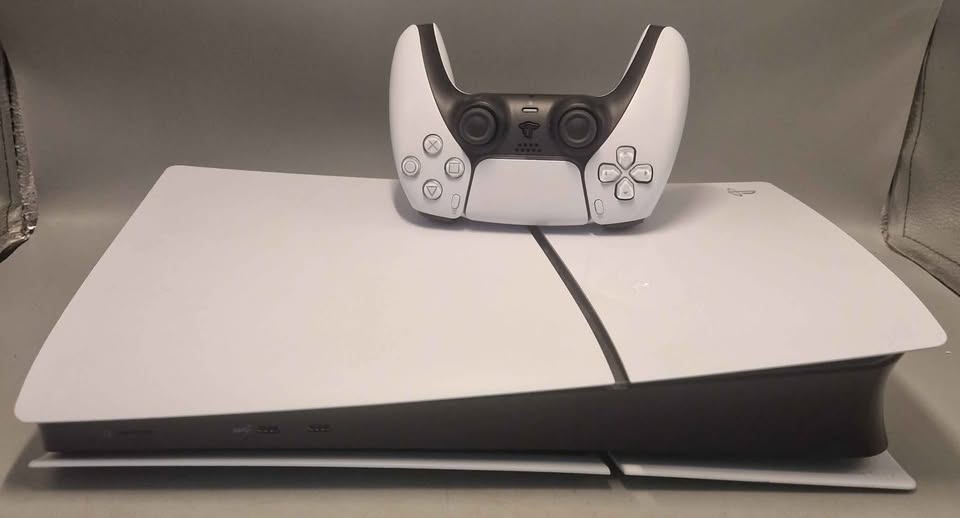 Sony Playstation 5 Slim, Digital Edition, 1Tb, Unboxed With Leads And One Controller