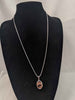 925 Sterling Silver Chain Necklace With Opening Locket - 24" Long - 12 Grams *BRAND NEW*