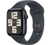 APPLE Watch SE (Gen 2) Cellular - 40 mm Midnight Aluminium Case with Midnight Sport Band, M/L