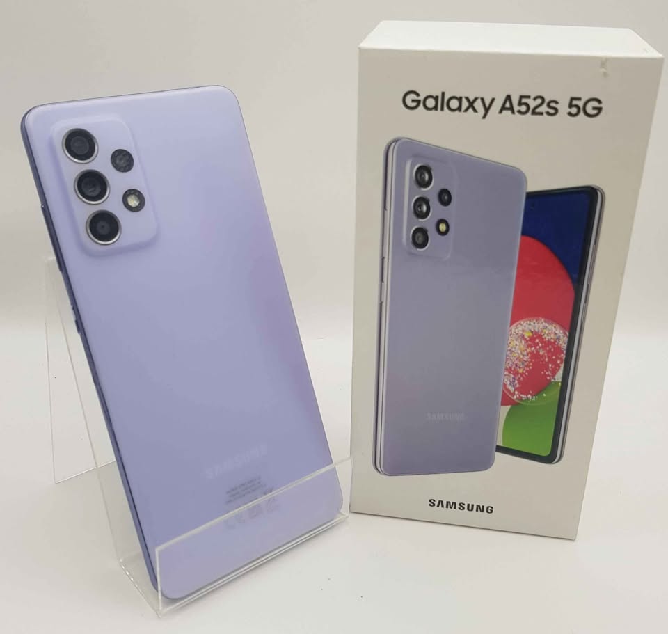Samsung galaxy A52s 5G unlocked & boxed dual sim 6GB+128GB awesome violet