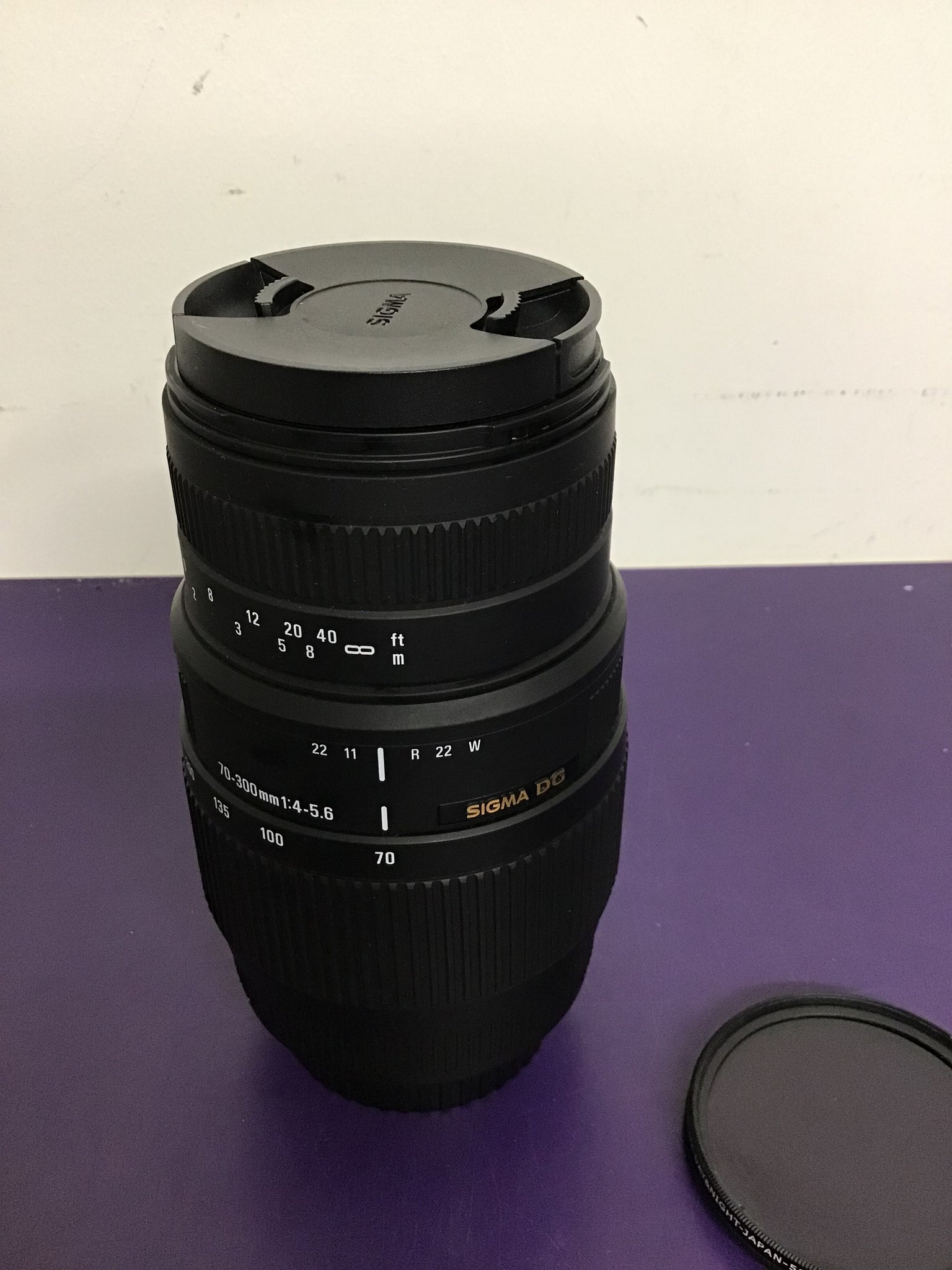 Sigma 70-300mm DG Macro Lens with Yashica Day/Night Filter