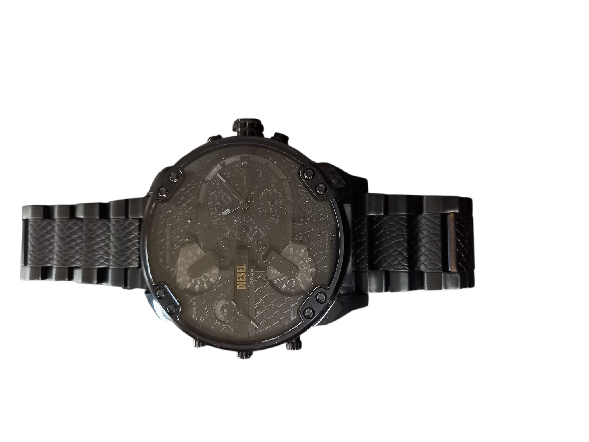 Diesel Mens Mr Daddy 2.0 Black Watch DZ-7468