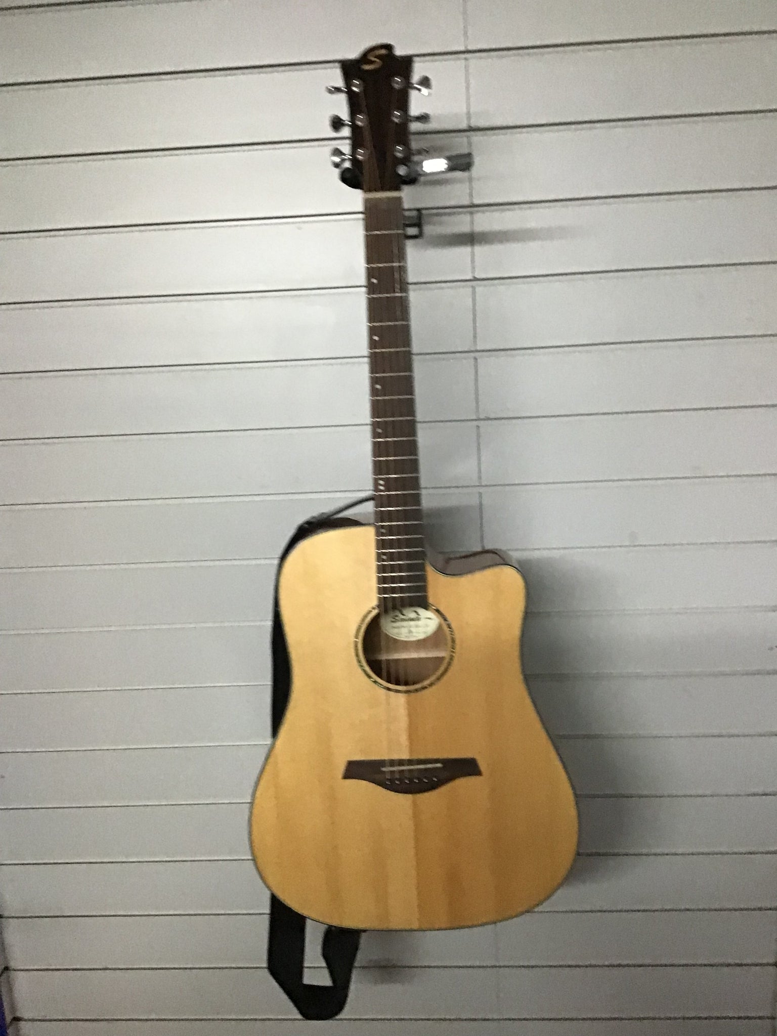Sevinia Solid Top Series Electro Acoustic Guitar + Soft Case