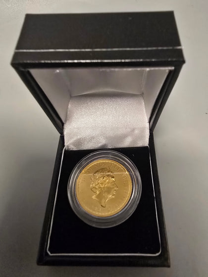 24ct Gold Coin 7.8G (999) Britannia 2021 1/4 oz Gold Bullion Coin