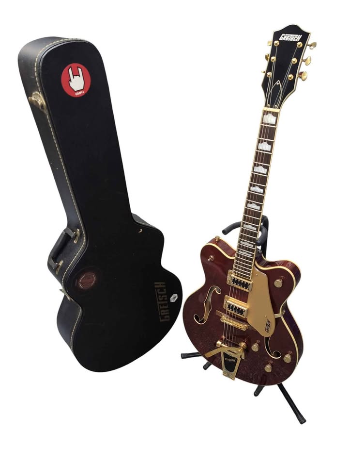 Gretsch G5422TG Electromatic Classic Hollow Body 6 Stringed Electric Guitar With Official Hard Case