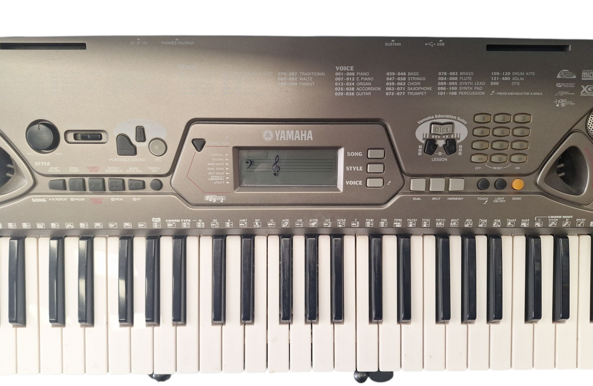 Yamaha EZ-250i Keyboard
