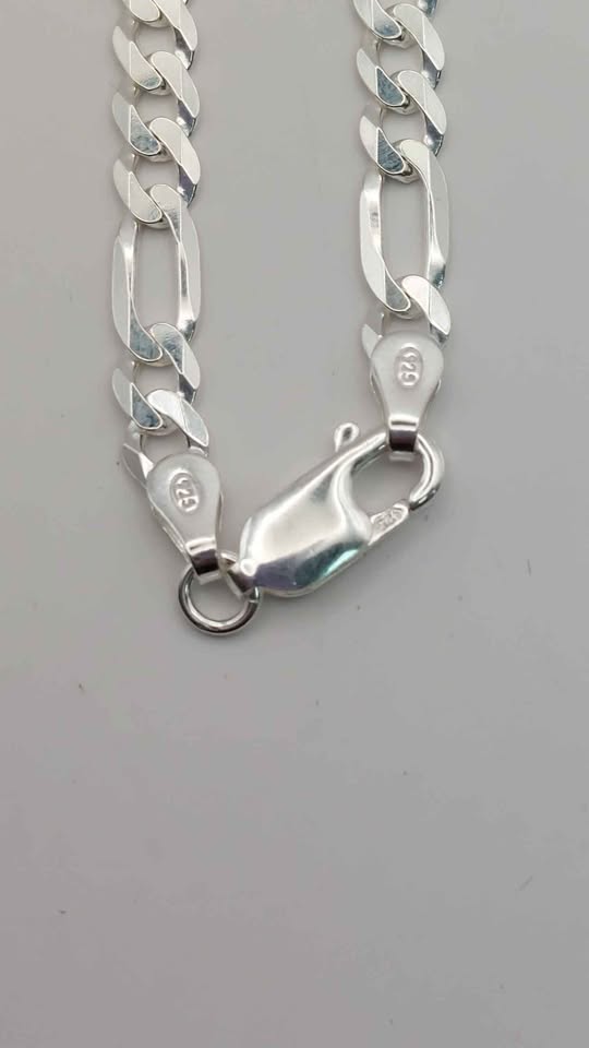 925 hallmarked silver, Curb Style Chain, 24" 63.14g ** BRAND NEW **