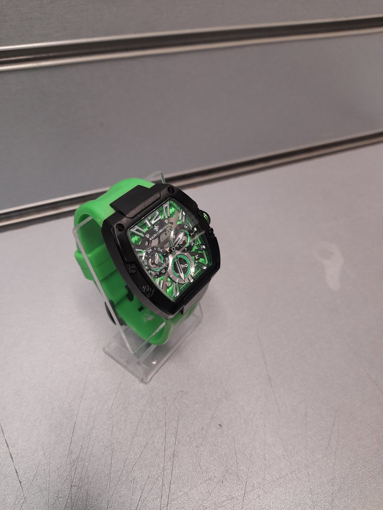 Ralph Christian RC1128V Green face/Strap sports watch