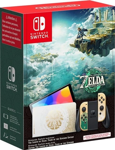 Nintendo OLED Switch, 64GB, Zelda Edition, Boxed - Chesterfield.