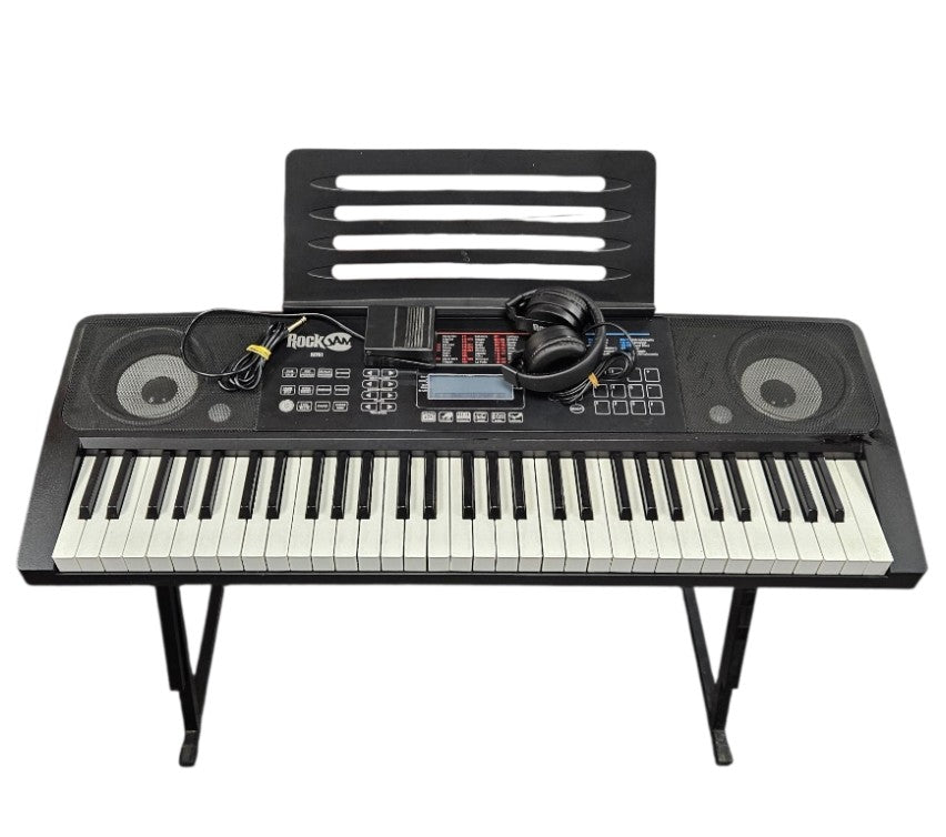 RockJam (RJ761) Keyboard with Stand and Accessories - Unboxed