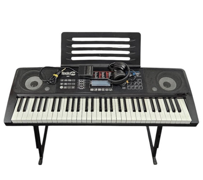 RockJam (RJ761) Keyboard with Stand and Accessories - Unboxed