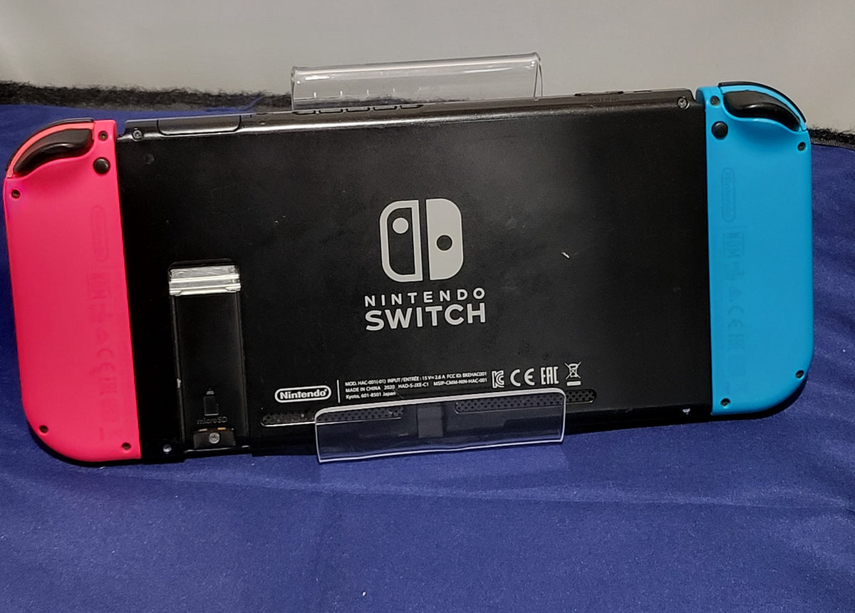 Nintendo Switch Console, 32GB HAC-001-01 + Neon Red/Pink Joy-Cons