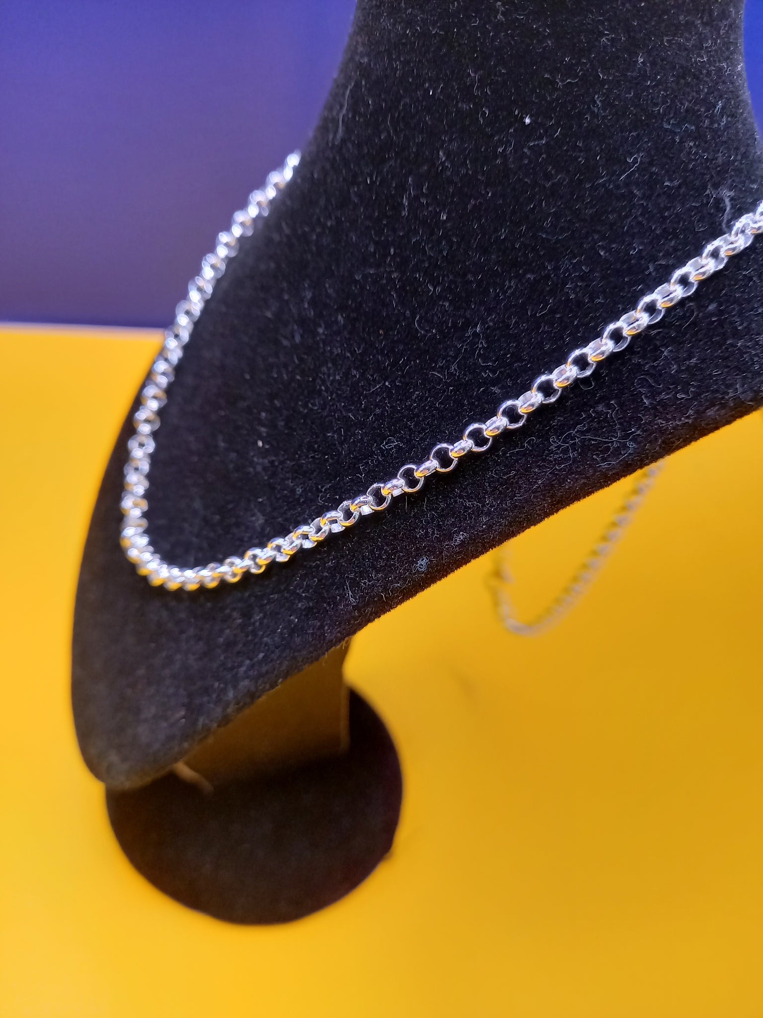 20" Silver Belcher Chain 10.5g