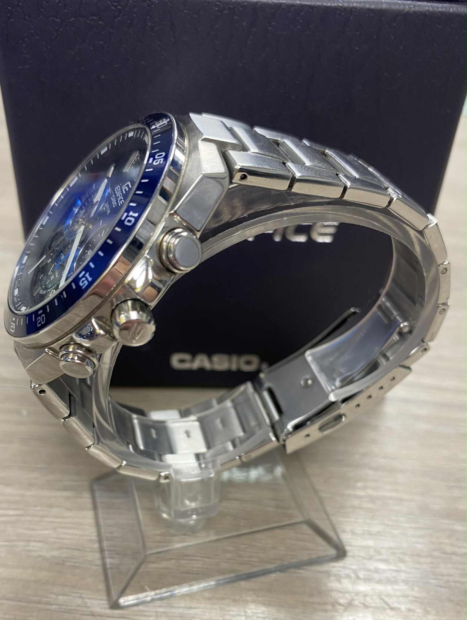 Casio Edifice Solar Powered Chronograph watch