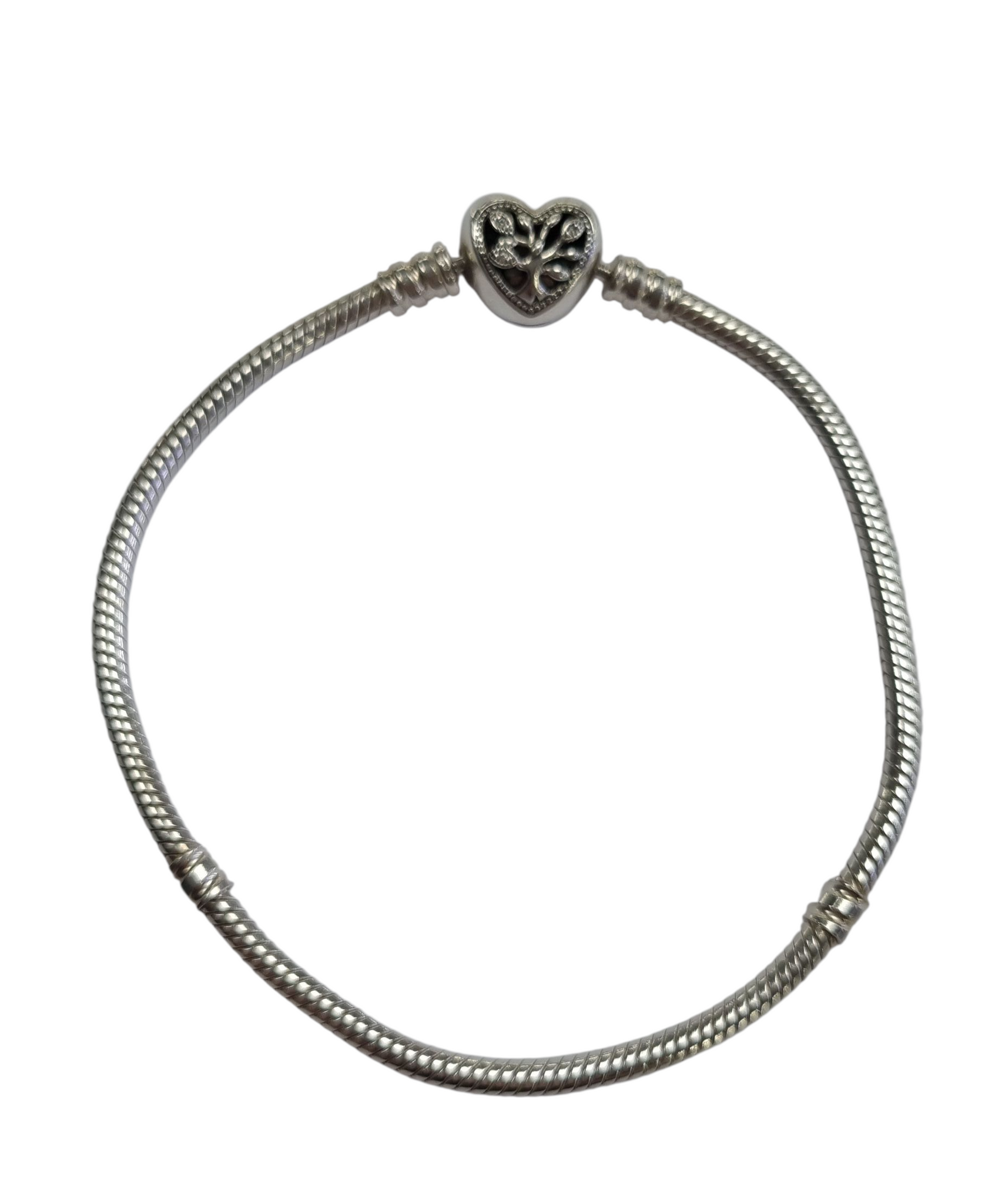 PANDORA 925 SILVER FAMILY TREE BRACELET 19CM