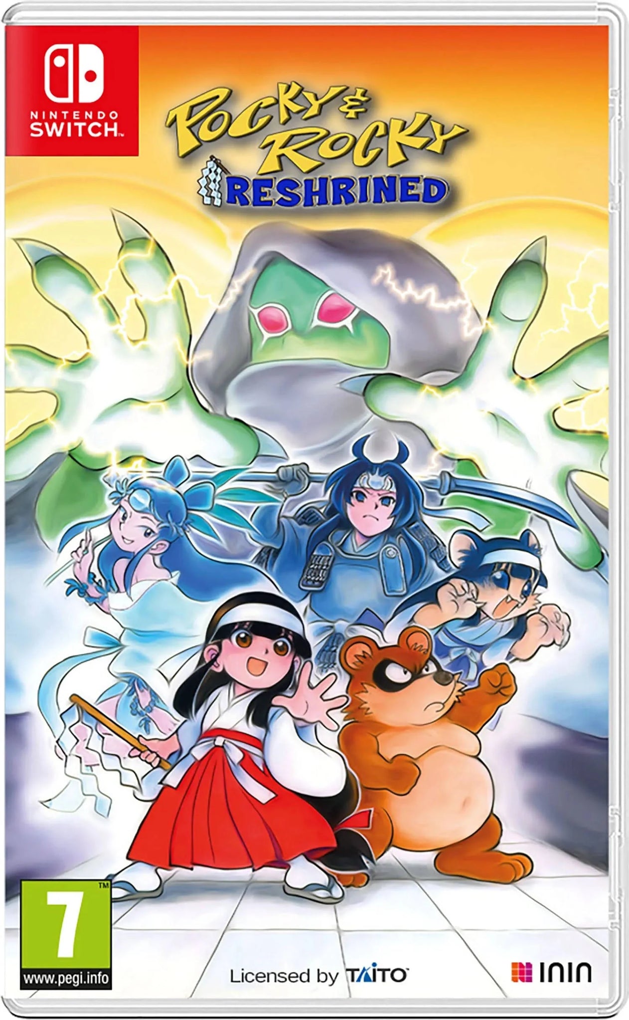 *sealed* Pocky & Rocky Reshrined (Nintendo Switch)