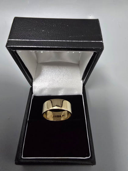 9ct Gold Ring 375 3.9G Size N