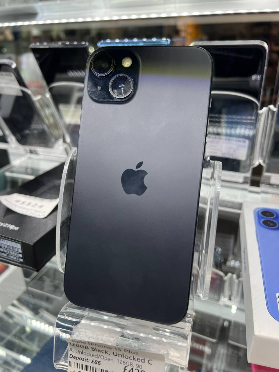 Apple iPhone 15 Plus 128GB Black, Unlocked