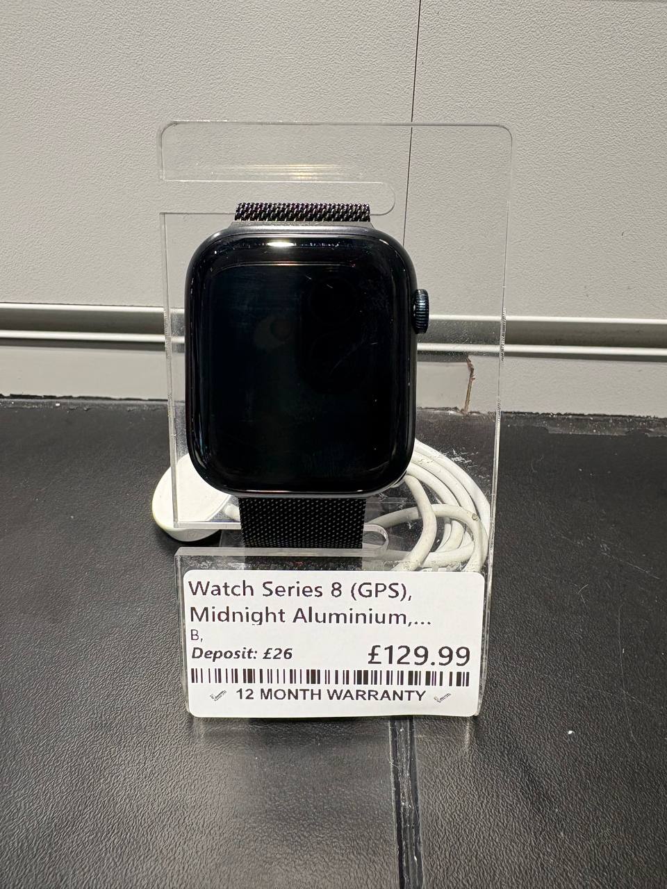 Watch Series 8 (GPS), Midnight Aluminium, 45mm