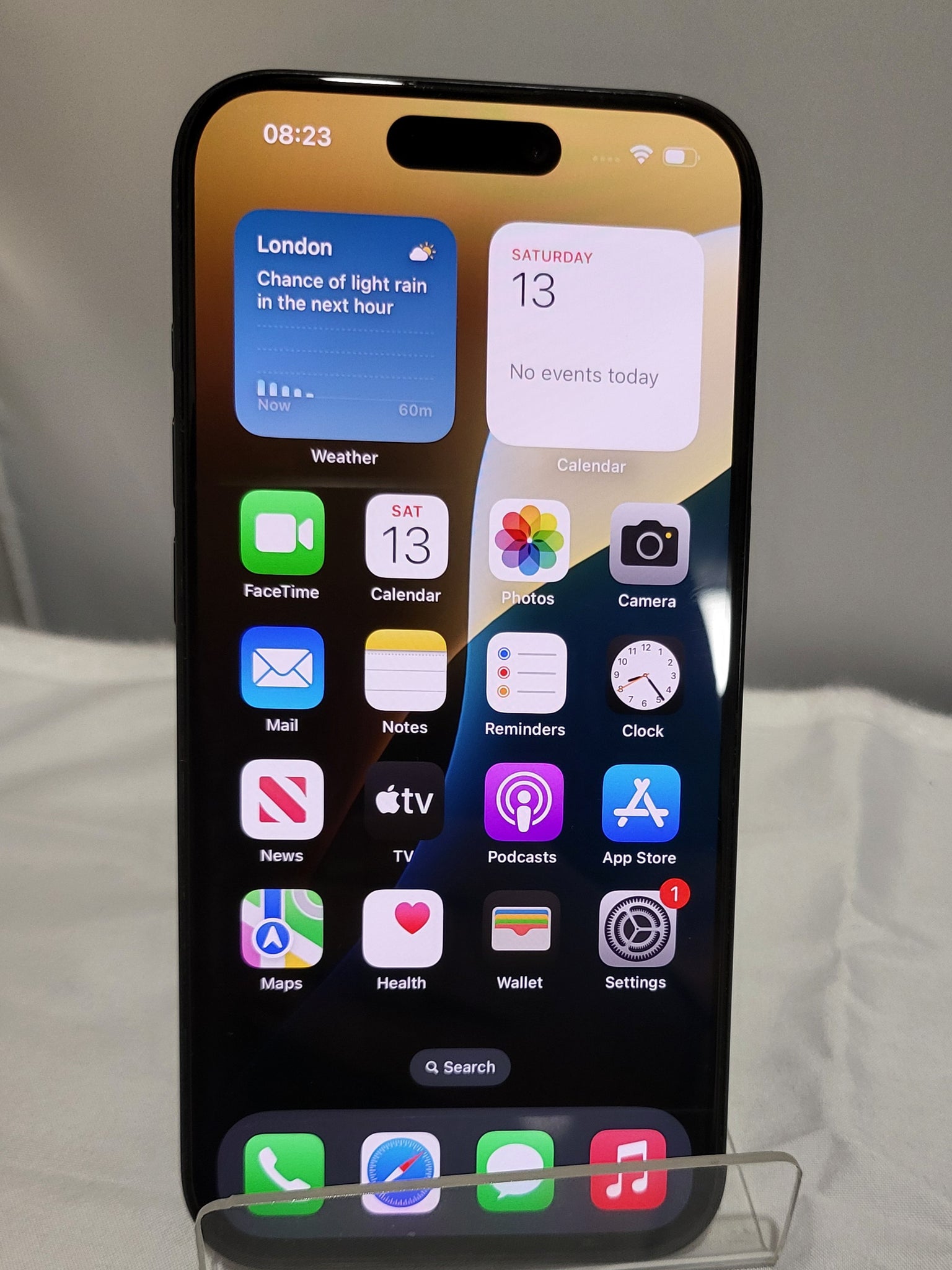 Apple iPhone 15 Pro - 128 GB - Blue Titanium