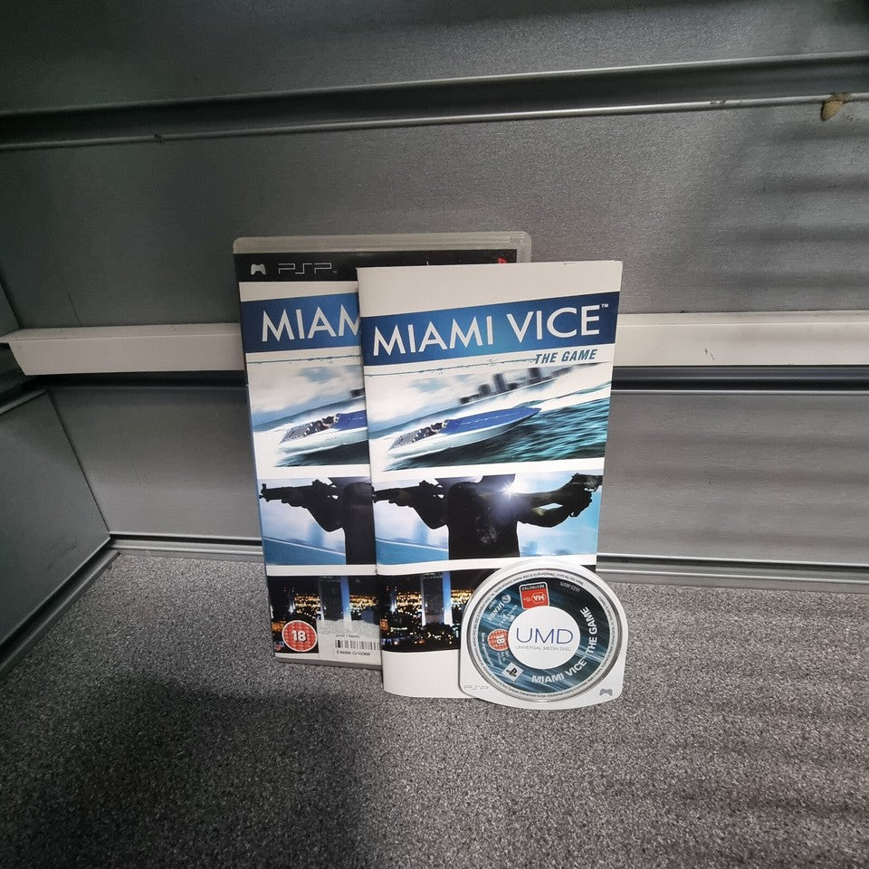Miami Vice The Game PSP Complete with Manual