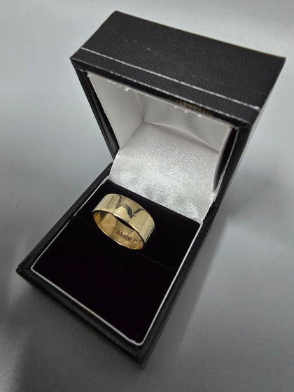 9ct Gold Ring 375 3.9G Size N