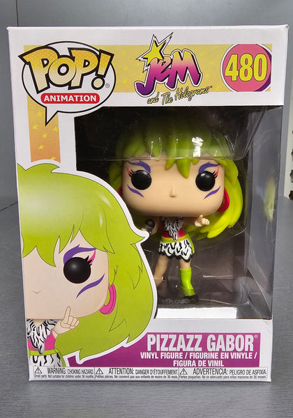JEM AND THE HOLOGRAMS POP! ANIMATION VINYL FIGURE PIZZAZZ *480 *Collection Only**