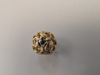 Pandora Style Gold ' Shine Honeybee' Charm