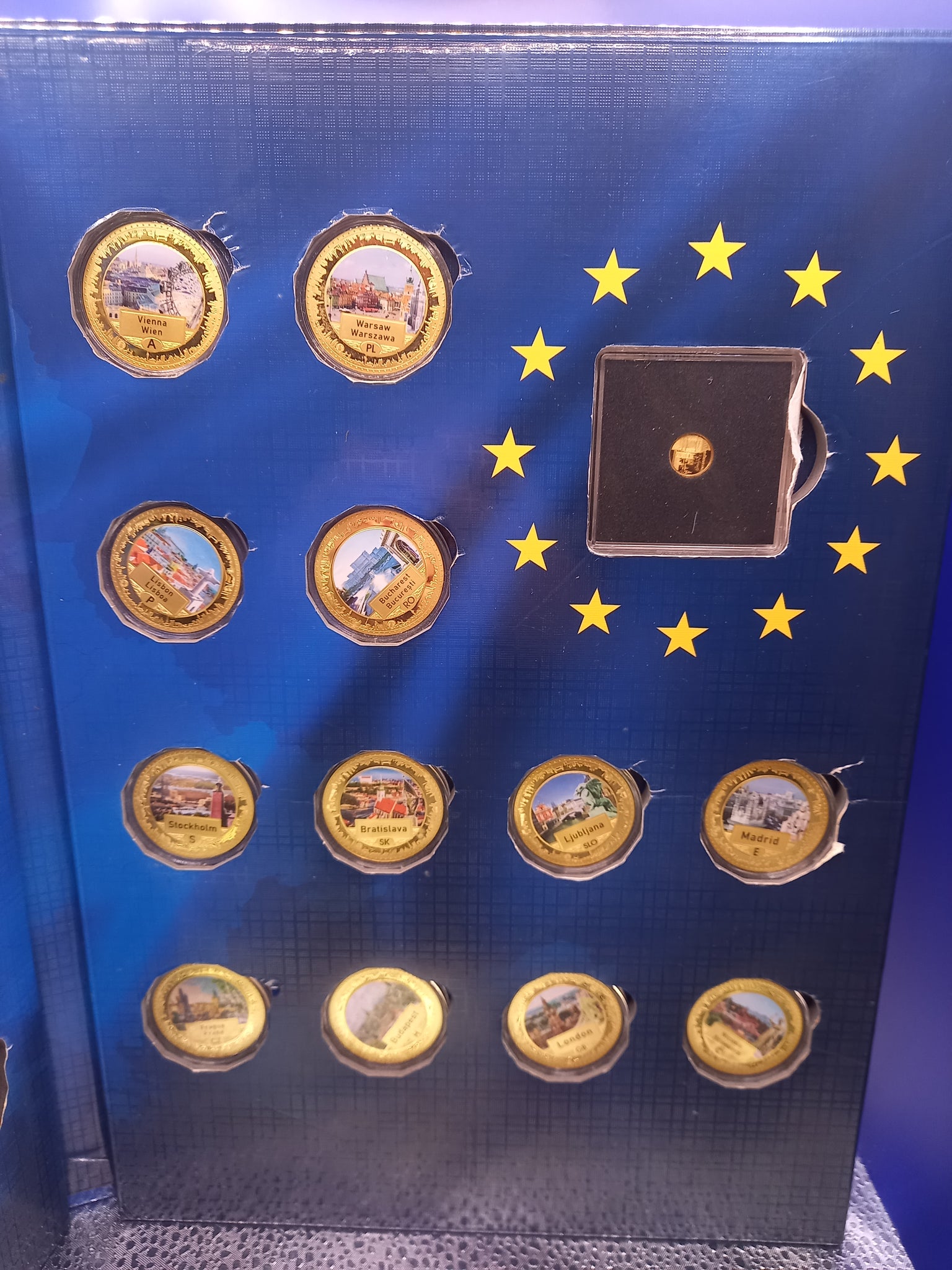 Capitals Of The European Union Commemorative Coin Collection