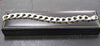 Silver Curb bracelet weight 53.43, length 8half inch.