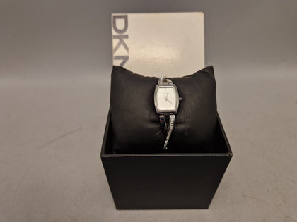 Ladies DKNY Stainless Steel Cross Over Watch
