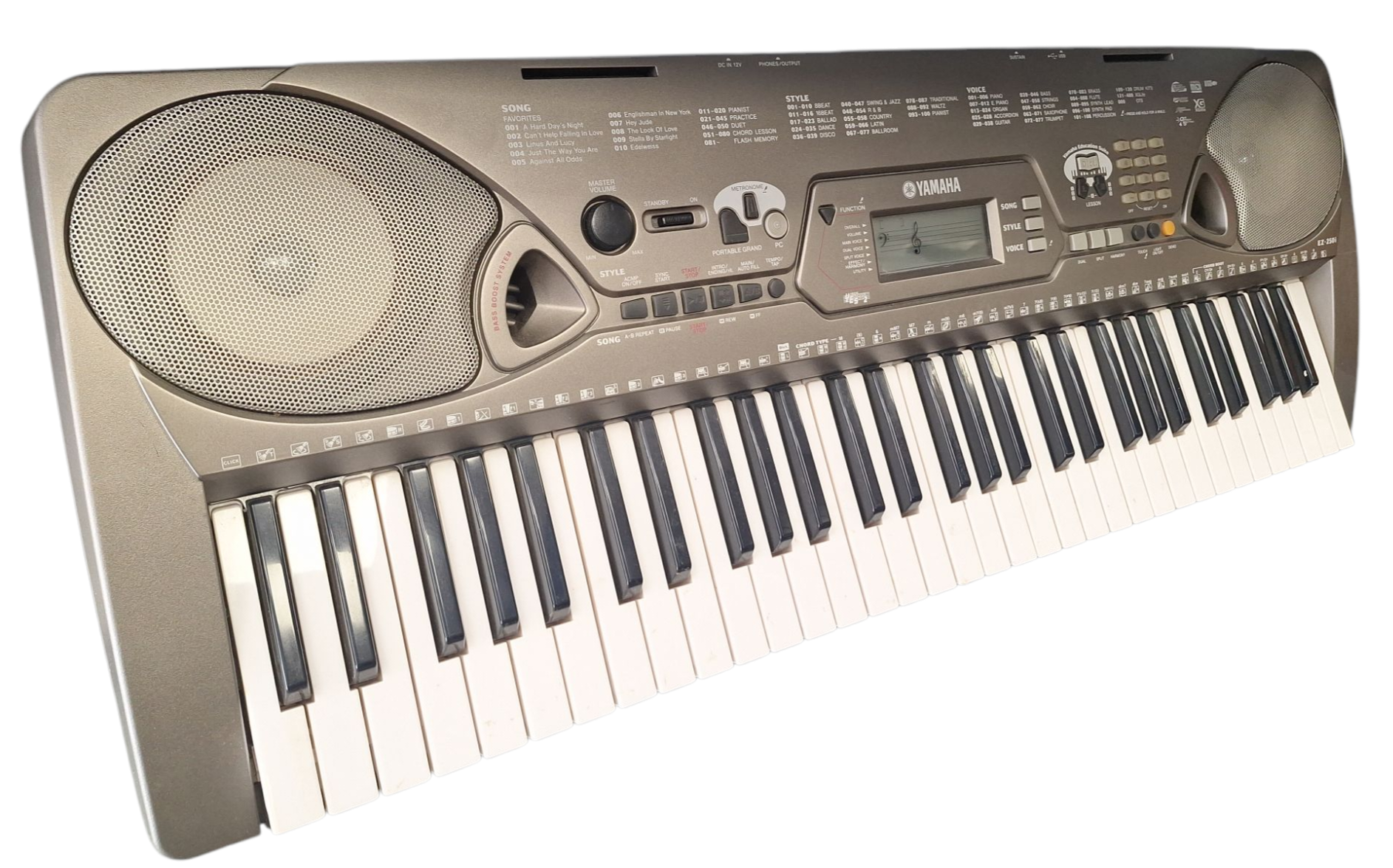 Yamaha EZ-250i Keyboard