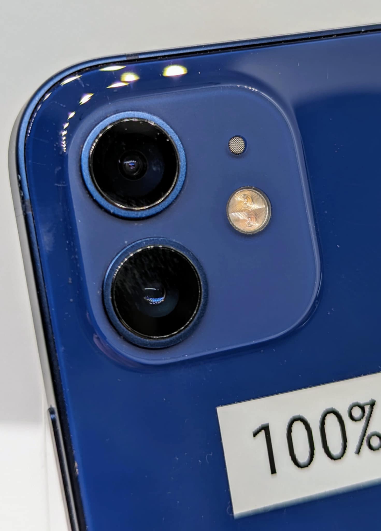 Apple iPhone 12 128GB Blue, Unlocked, Unboxed, 100% Batt