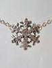 Pandora Sparkling Snowflake Pendant Necklace and Earring Set