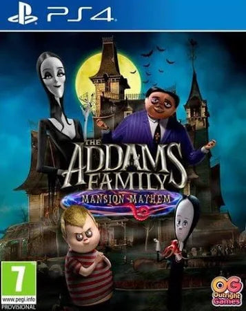 The Addams Family: Mansion Mayhem nintendo switch game