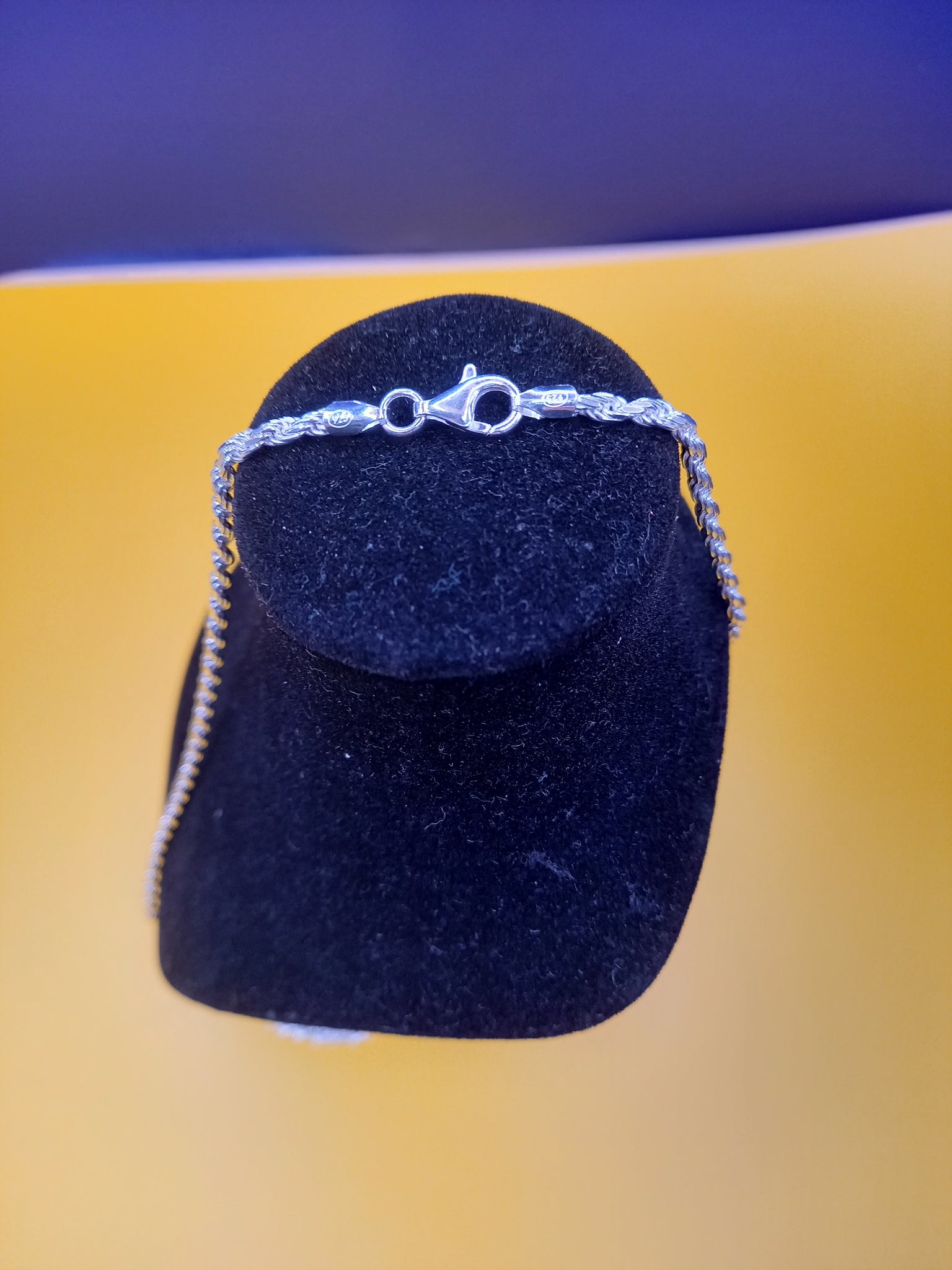 20" Silver Rope Chain 13.5g