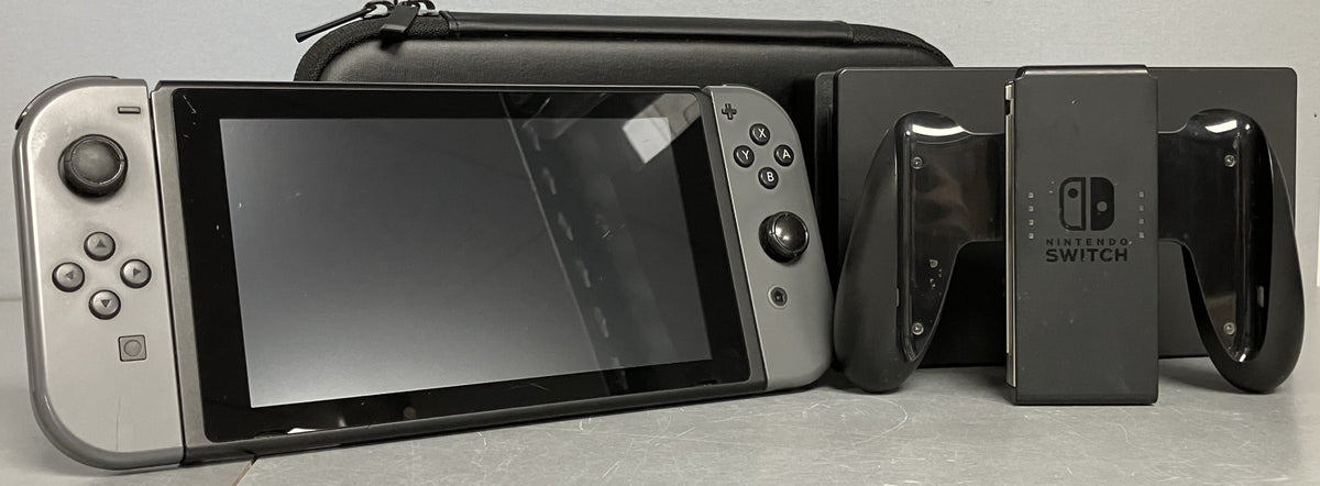 Nintendo Switch MOD.HAC-001(-01) V2 Grey Joy-Con's Console Bundle