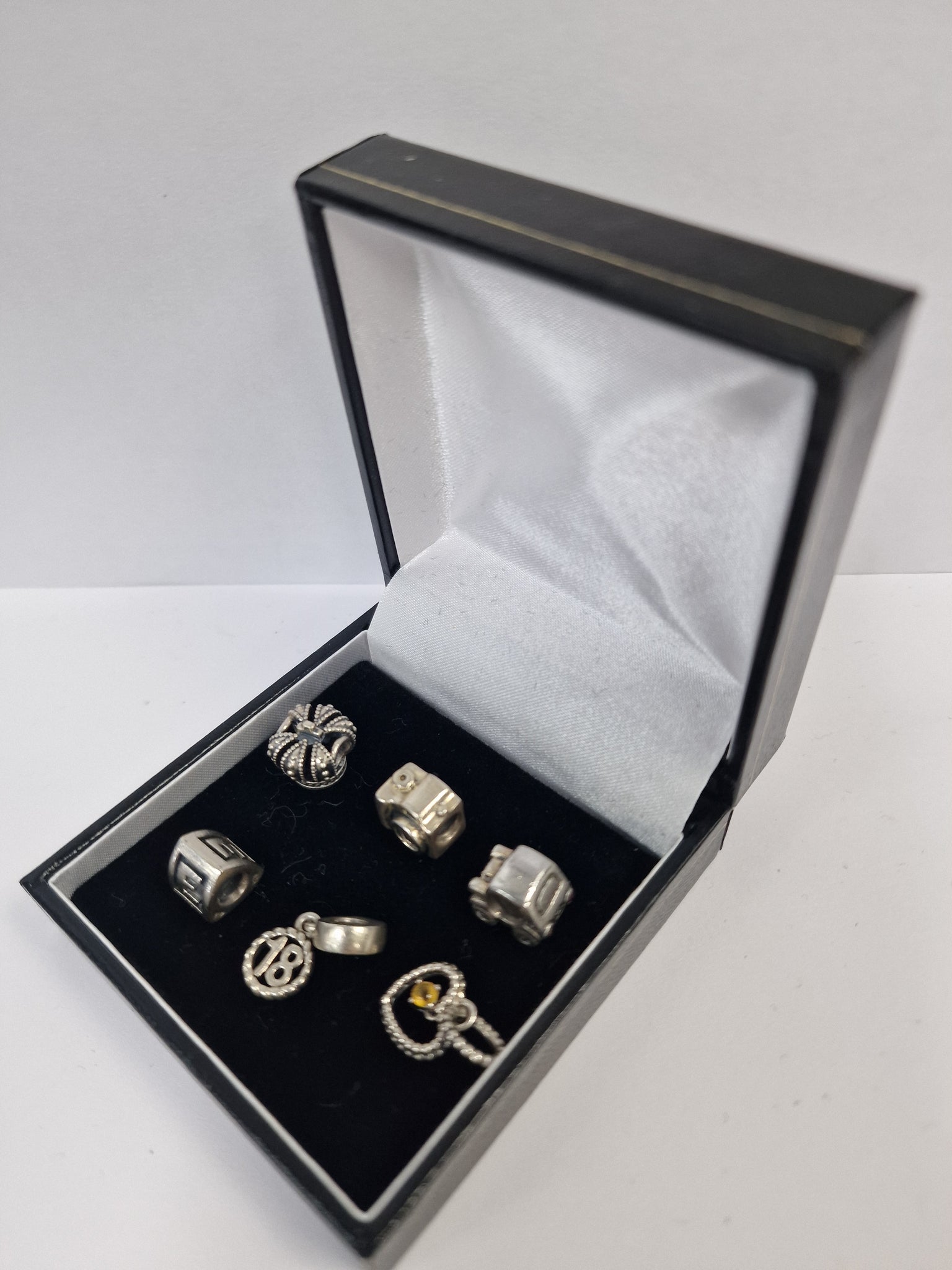 Silver 925 18th birthday 6 charm Bundle ALE