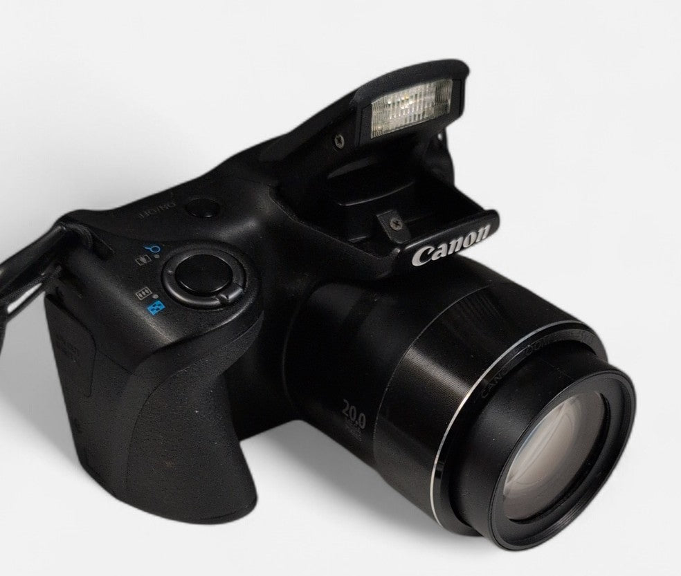 Canon PowerShot SX430 IS 20MP 45x 箱充電器付き Canon PowerShot SX430 IS Compact 20MP Bridge Camera | Cash Generator