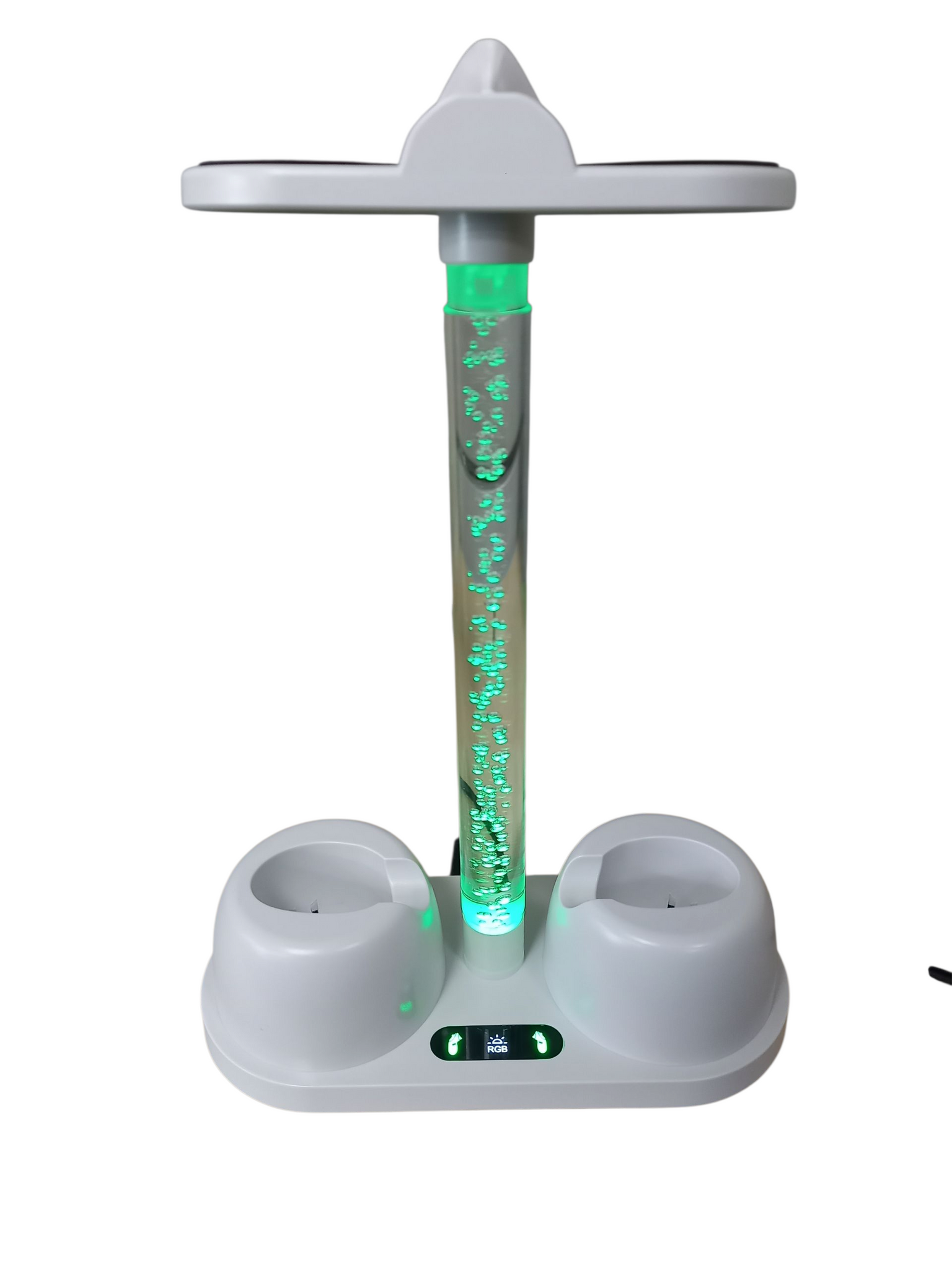HBV-463 For Meta Oculus Quest 3 RGB VR Headset Charging Station Display Stand Base Controller Storage Holder