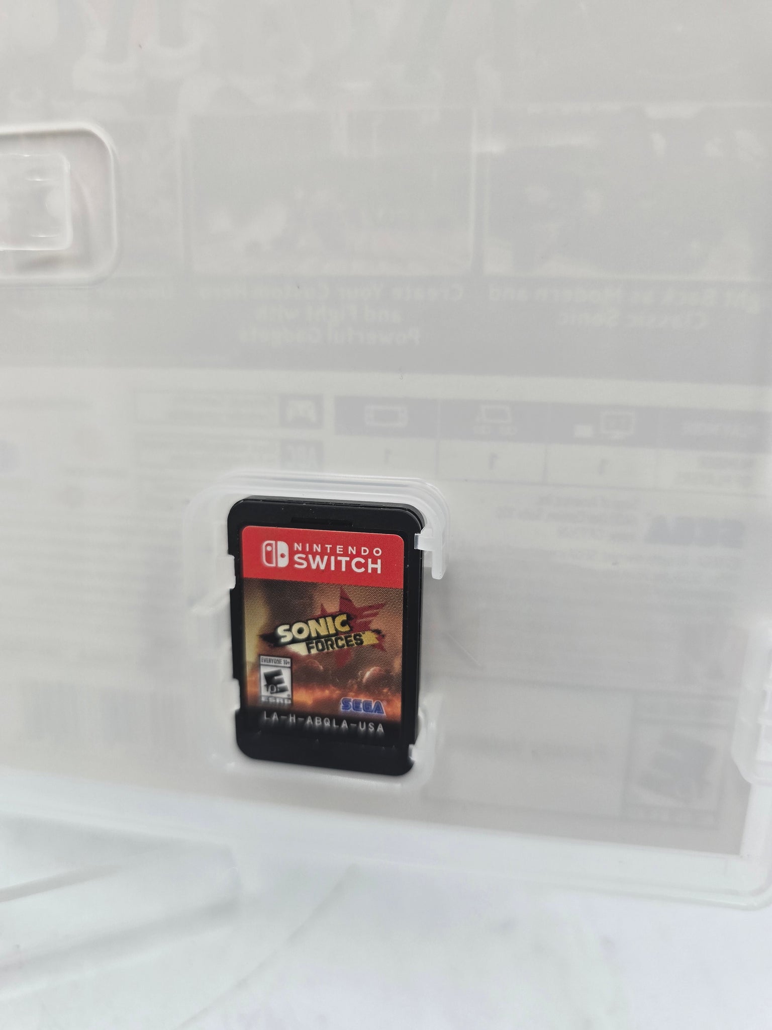 Sonic Forces Nintendo switch game